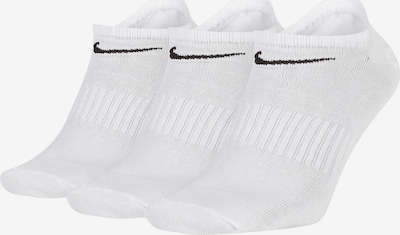 NIKE Athletic Socks in Black / White, Item view