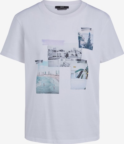 SET T-Shirt in mischfarben / weiß, Produktansicht