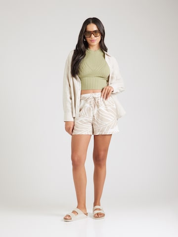 VILA Regular Broek 'VIKAM' in Beige