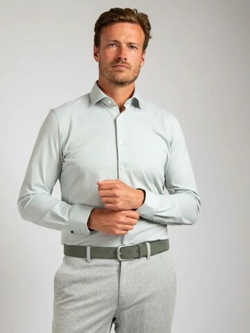 Suitable Slim fit Overhemd in Groen