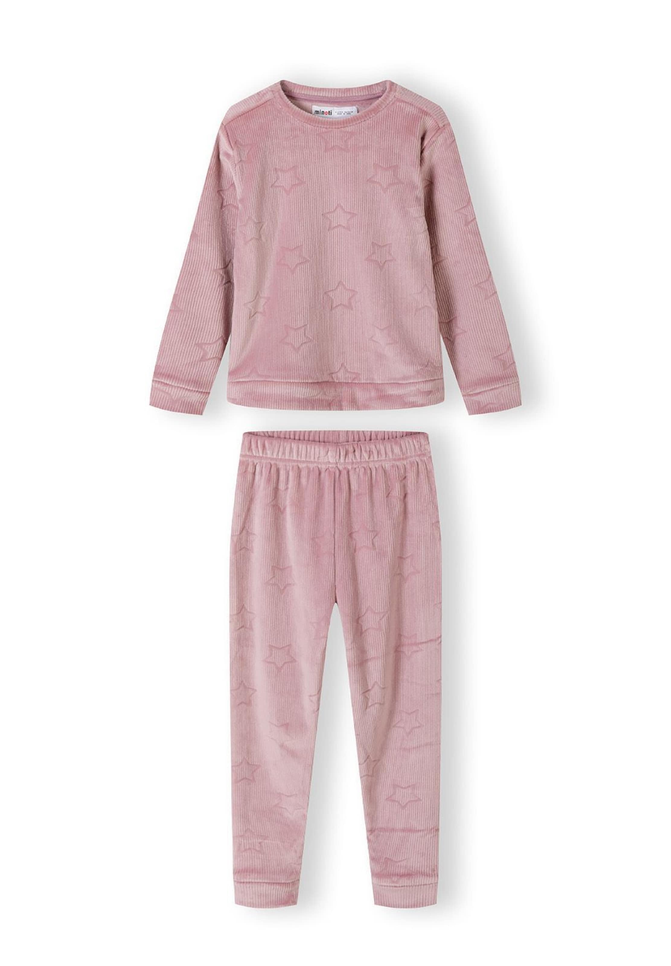 Pigiama di MINOTI in rosa: frontale