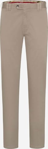 MEYER Slim fit Chino Pants 'Oslo' in Brown: front