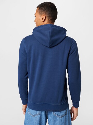 COLOURS & SONS Zip-Up Hoodie in Blue