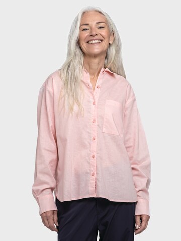 Schöffel Athletic button up shirt ' Urban Blouse Style Chanduy WMS ' in Pink: front
