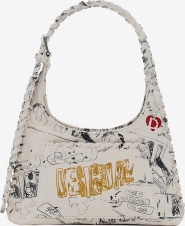 Geantă de umăr de la Desigual pe alb: față