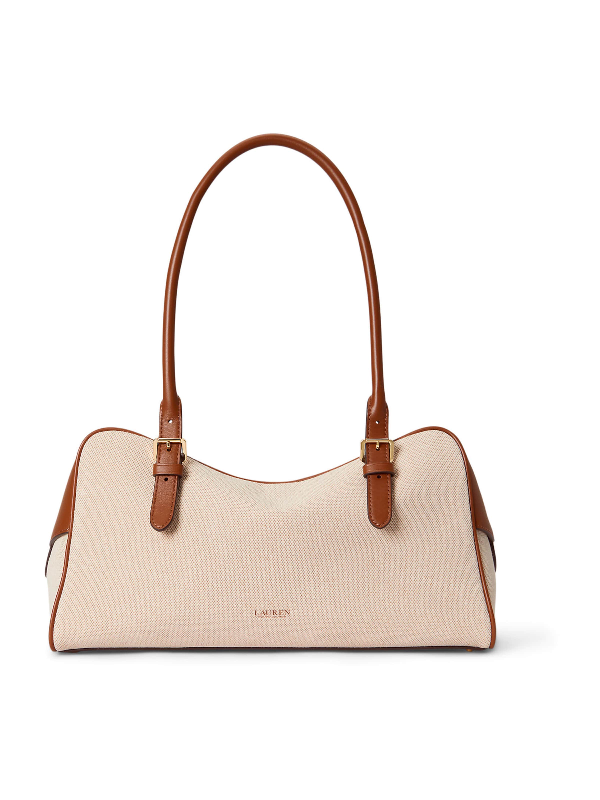 Lauren Ralph Lauren Torba na ramię w kolorze beżowy