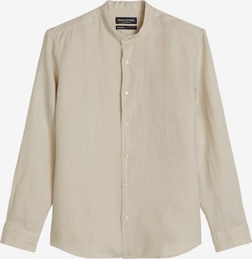 Coupe regular Chemise Marc O'Polo en beige : devant