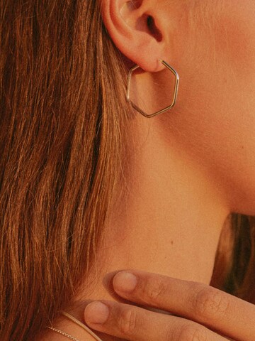 modabilé Earrings 'HEXAGON Dezent' in 