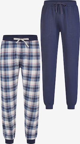 Pantalon de pyjama 'Cozy Classics' Phil & Co. Berlin en bleu : devant