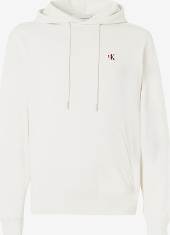 Calvin Klein Jeans - Sudadera en blanco: frente