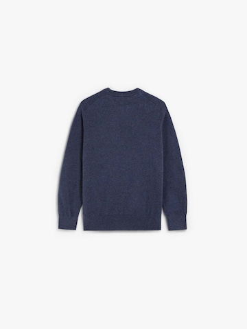 Scalpers Neulepaita 'Skull Intarsia' värissä sininen