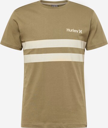 Hurley Performance shirt 'Oceancare' in Green: front