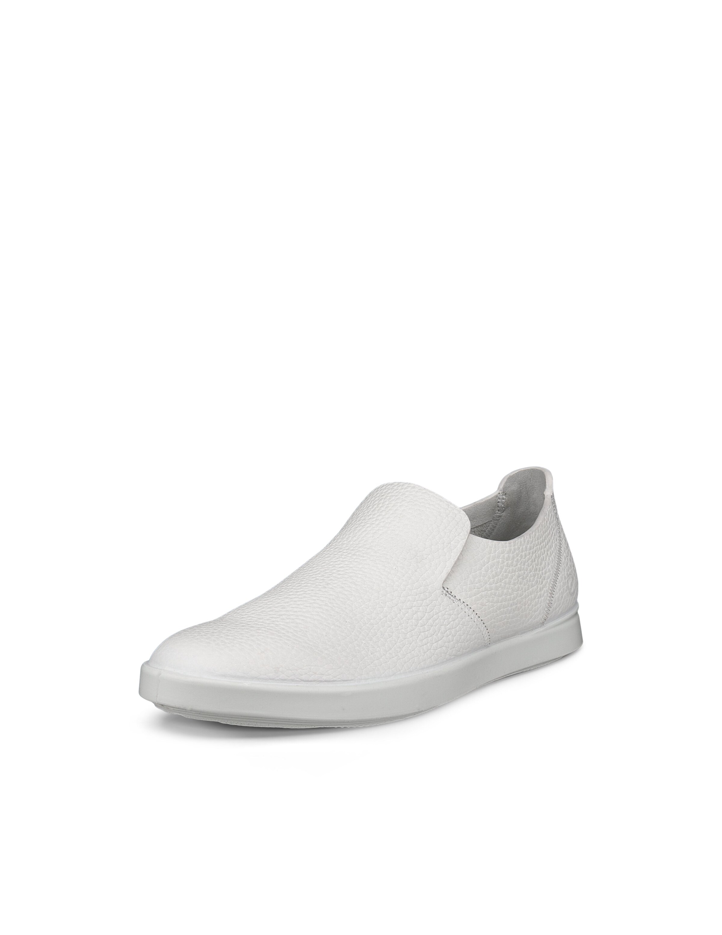 ECCO Slip On 'Leisure' in Weiß: Vorderseite