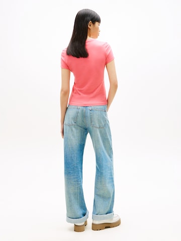 Tommy Jeans Tričko 'ESS' - Ružová