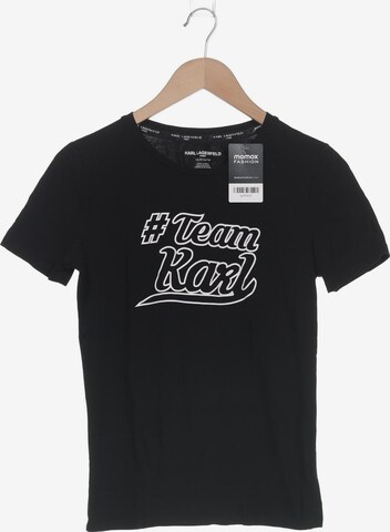 Karl Lagerfeld T-Shirt XS in Schwarz: predná strana