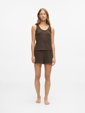 Karl Lagerfeld Обычный Штаны 'Crest' в Коричневый