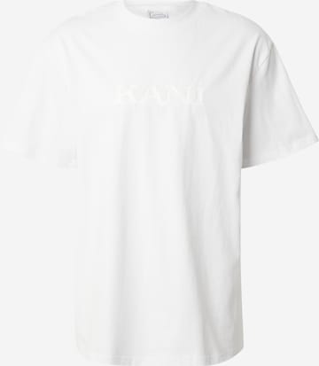 T-Shirt Karl Kani en blanc : devant
