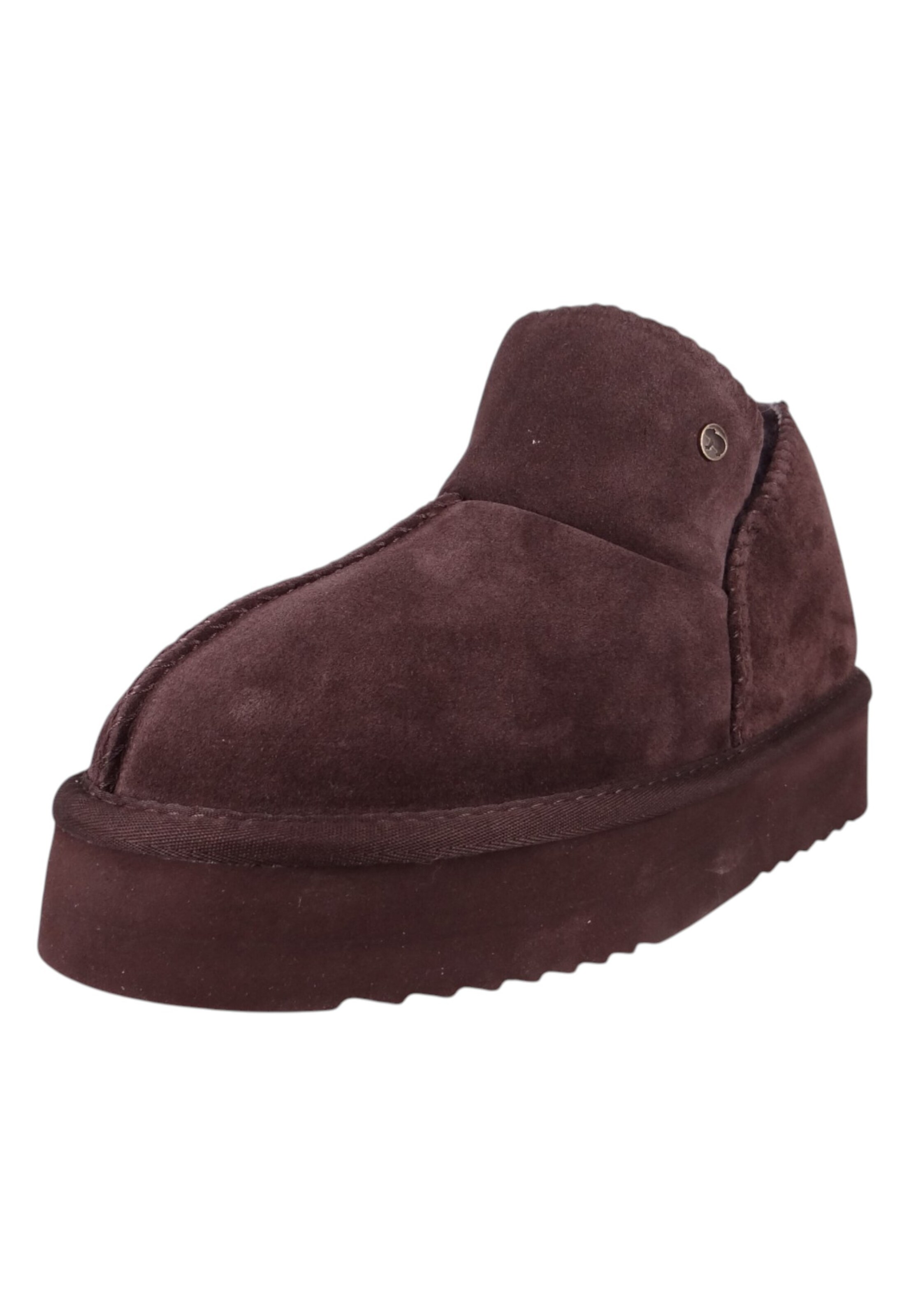 Warmbat Snowboots in Braun: Vorderseite