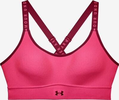 UNDER ARMOUR Sport-BH 'Infinity' in pink / bordeaux, Produktansicht