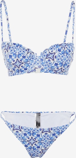 Trendyol Bikini koossa XS värissä sininen / laivastonsininen / vaaleansininen / valkoinen, Tuotenäkymä