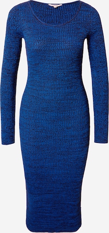 mbym Плетена рокля 'Brella' в синьо: отпред