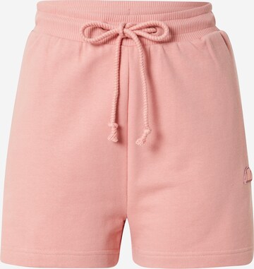 ELLESSE Regular Pants in Pink: front