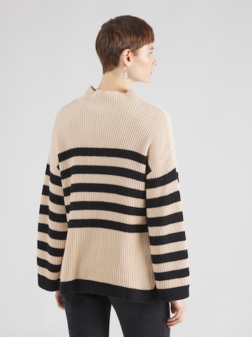 VILA Sweater 'Ching' in Beige