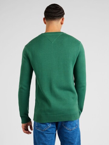 Tommy Jeans Pullover 'ESSENTIALS' i grøn