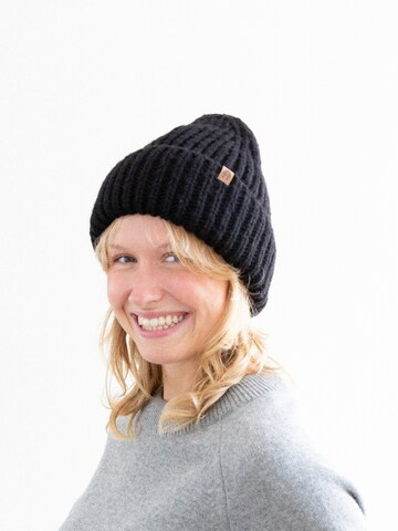 KOPYTO Mütze 'EULE' in Schwarz