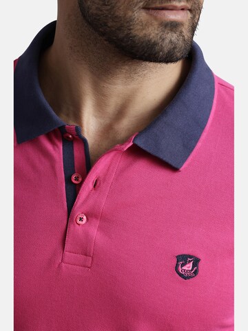 Jan Vanderstorm Poloshirt ' Lavrans ' in Pink