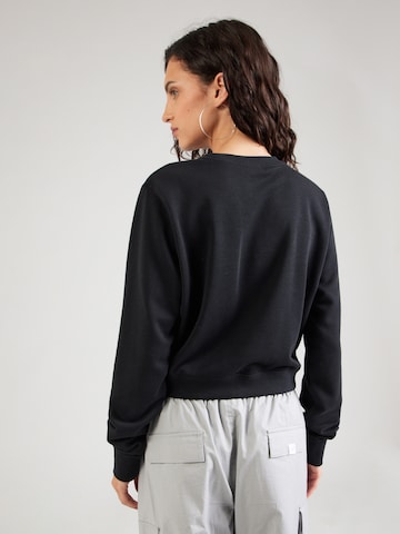 juoda Nike Sportswear Megztinis be užsegimo 'CHILL'