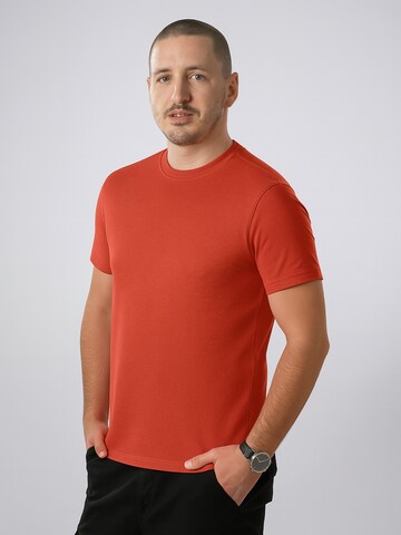 PANTONECLO Shirt 'Pantoneclo Men’s Crew Neck Short Sleeve T-Shirt' in Red