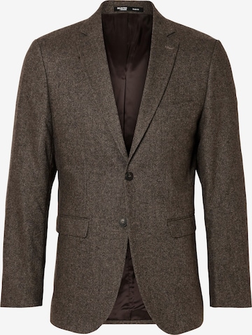 SELECTED HOMME Regular fit Suit Jacket 'Isac' in Brown: front