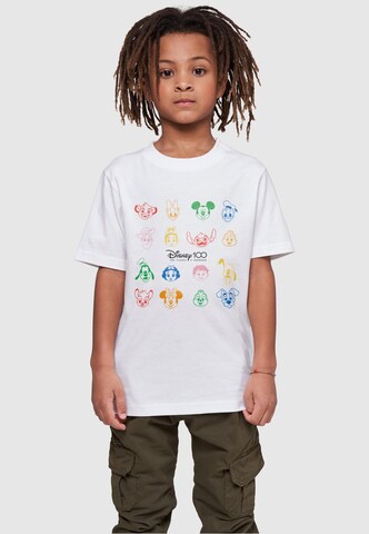 Mister Tee - Camiseta 'Disney' en blanco: frente