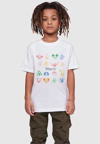 T-Shirt 'Disney' Mister Tee en blanc : devant