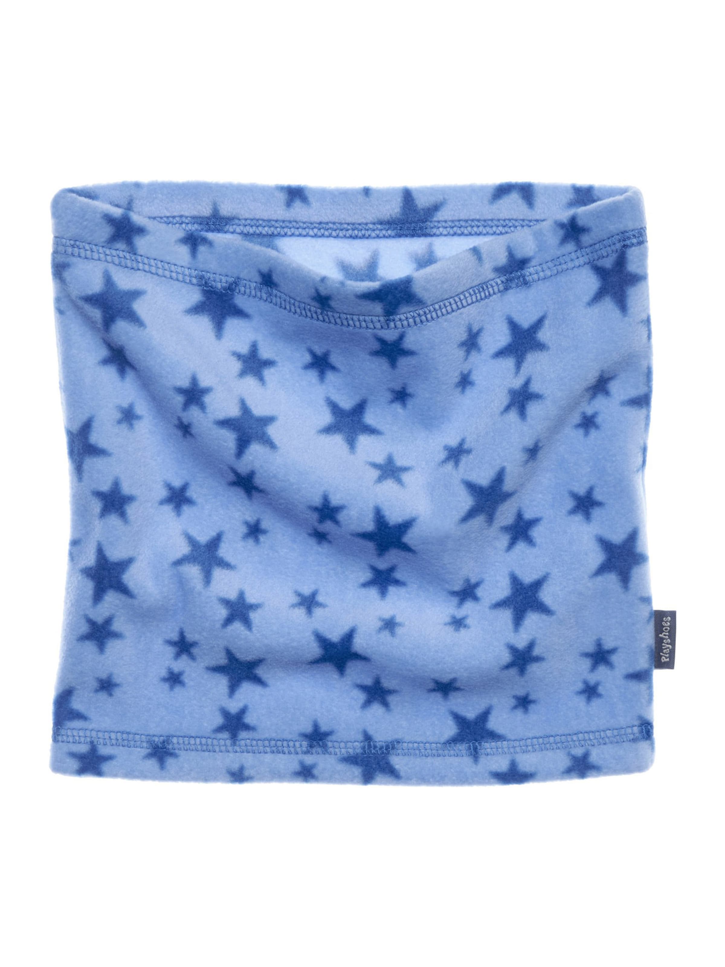 Fular de la PLAYSHOES pe albastru: față