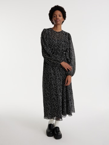 Robe 'Alisia' EDITED en noir : devant