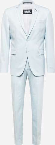 Regular Costume 'DRIVE' Karl Lagerfeld en bleu : devant