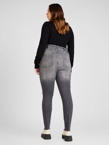 River Island Plus Slimfit Jeans 'MOLLY' in Grau