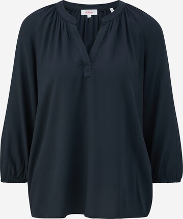 s.Oliver Blouse in Blauw: voorkant