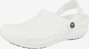 Sabots 'Bistro' Crocs en blanc : devant