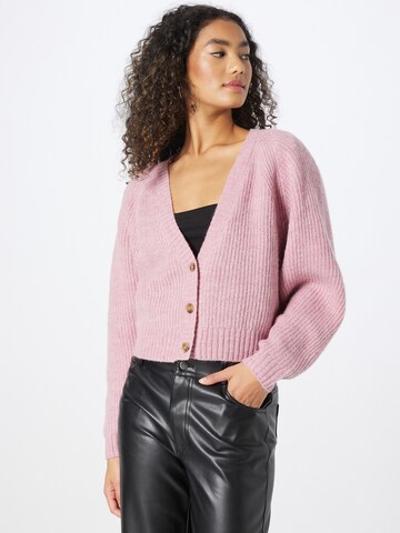 ESPRIT Knit Cardigan in Pink: front