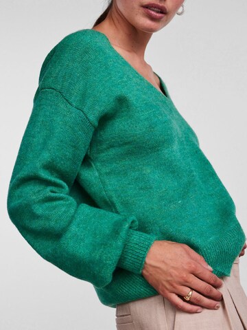 YAS Pullover 'Emmy' in Grün