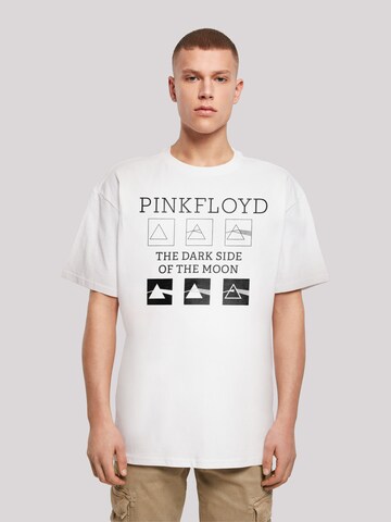 T-Shirt 'Pink Floyd' F4NT4STIC en blanc : devant