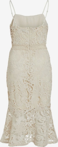 VILA Cocktail Dress 'Capella' in Beige