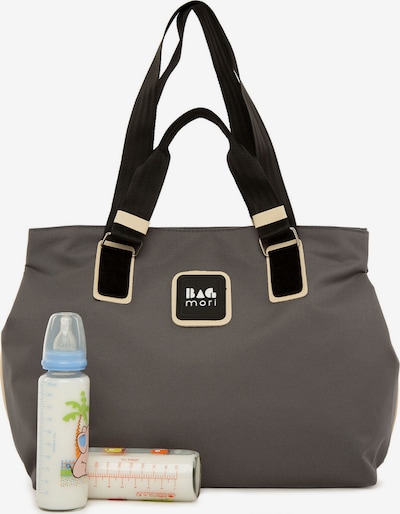 Bagmori Wickeltasche in gold / grau / schwarz, Produktansicht