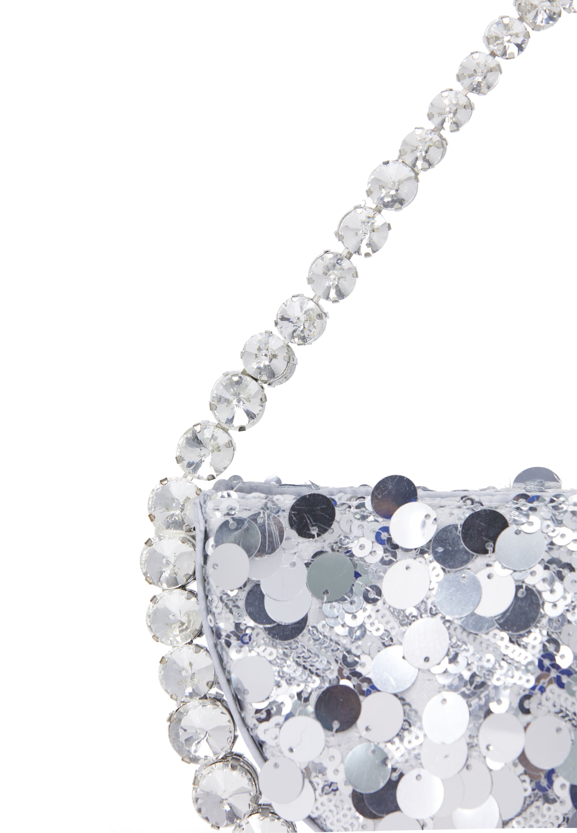 myMo at night Клатч в Серебристый