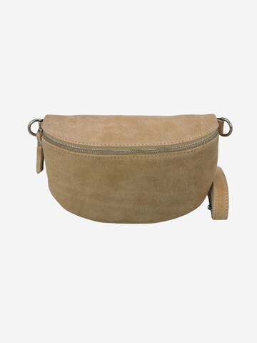 Adel Bags Gürteltasche 'Suede' in Beige: Vorderseite