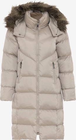 Jimmy Sanders Winter coat in Beige: front