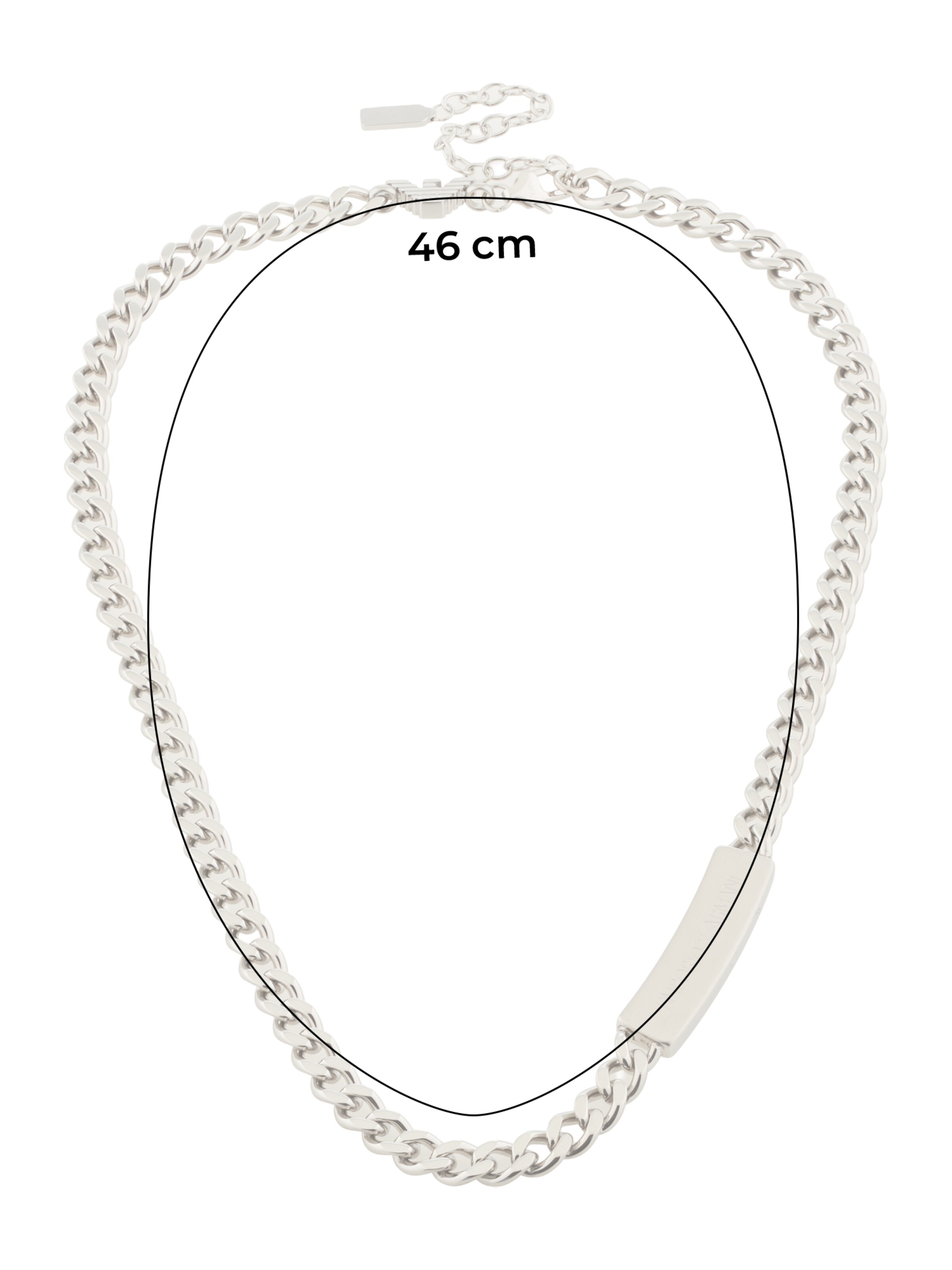 Emporio Armani Halsband i silver